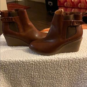 Wedge Heeled Boots